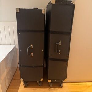 Black Portable Salesman Equipment Case